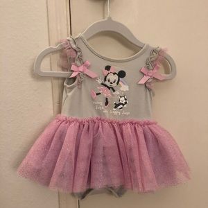 Disney Baby girls Minnie tutu bodysuit 0-3m